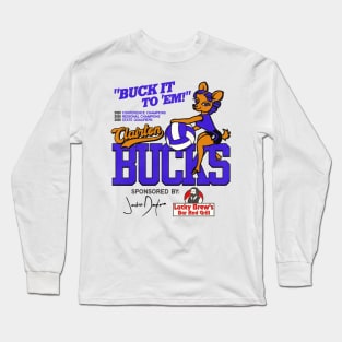 Clairton Bucks Volleyball + Jackie Daytona WWDITS Long Sleeve T-Shirt